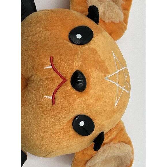 13" Halloween Vampir Pumpkin Bat Plush Toy Stuffed Pumpkin Bats Goth Misfit Punk - Picture 3 of 9